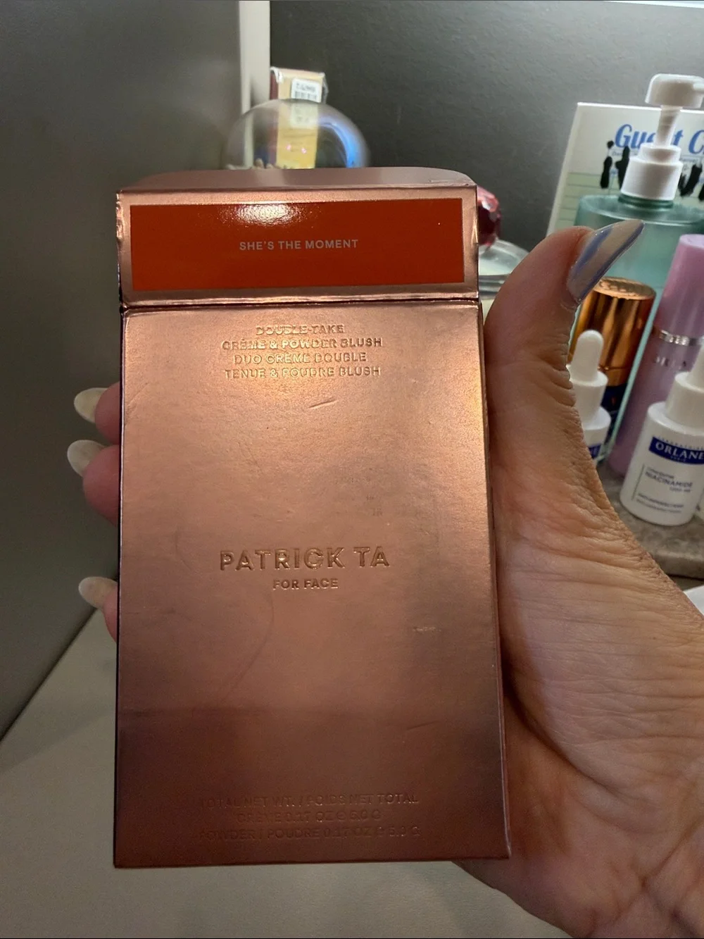 Patrick Ta Peach Cream Blush Compact — Soft Peach Cheek Color